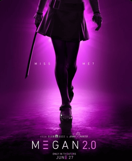 A movie poster of M3GAN 2.0 movie